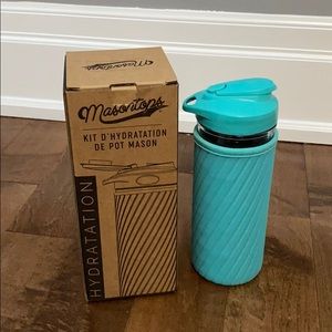 Masontops Glass water bottle